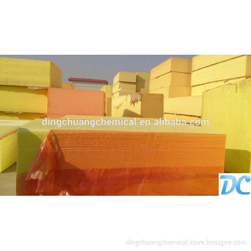 hard polyurethane foam cutting colored